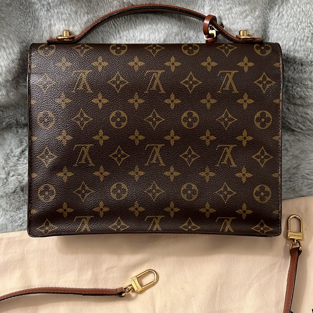 Louis Vuitton Vintage Pre-owned Monceau 28 Crossbody/Shoulder Bag - Picture 17 of 17